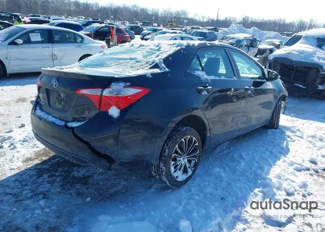 2015 Toyota Corolla S Plus from USA, damaged, VIN 2T1BURHEXFC233075